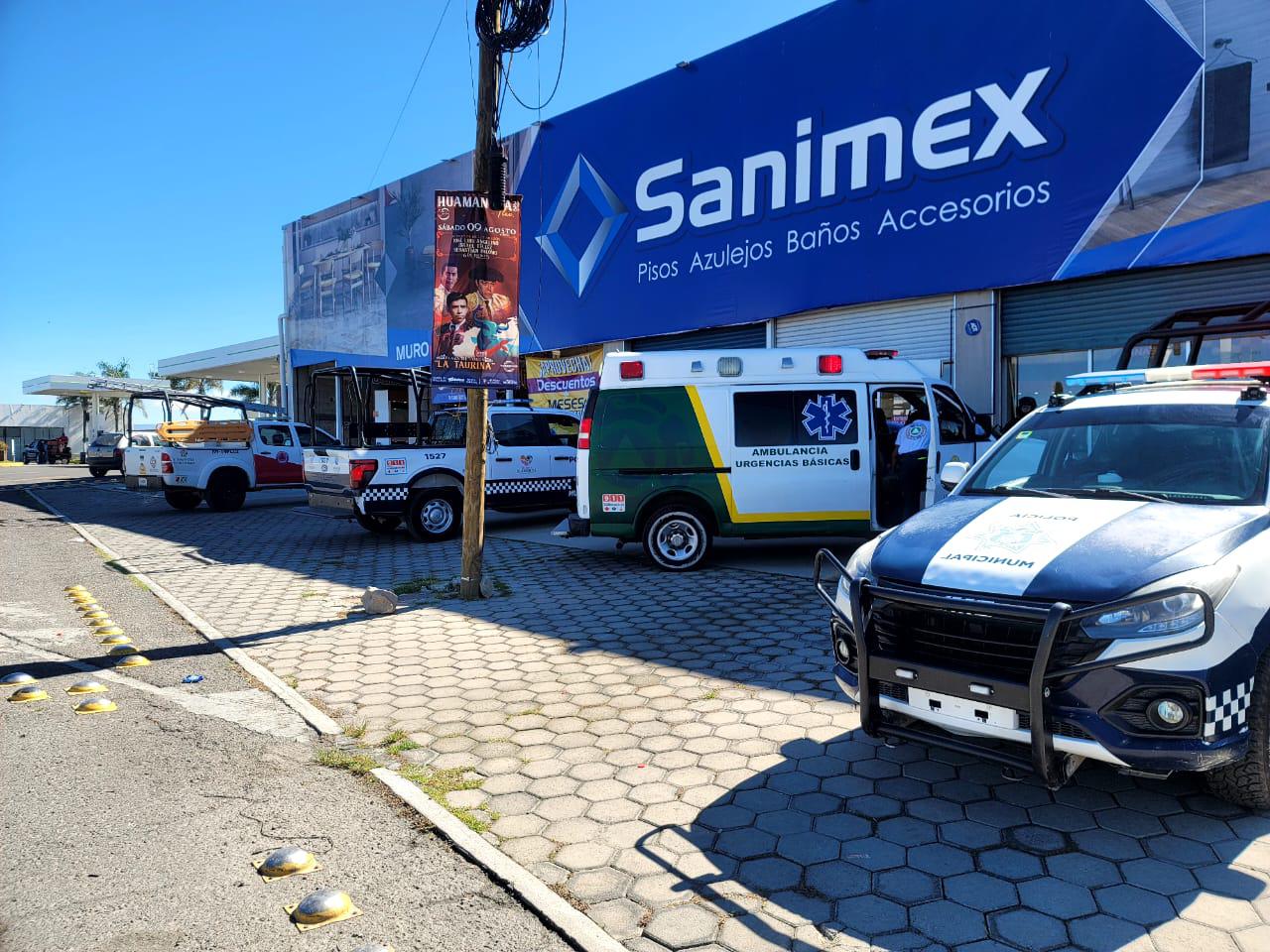 Atención inmediata a percance vial en Huamantla